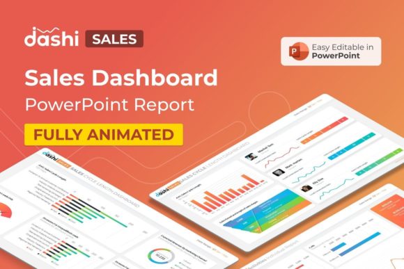 Ultimate Sales Performance Dashboard PPT Template