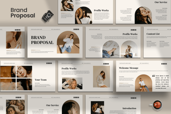 Brand Proposal PowerPoint Template – Editable, Multi-Purpose Presentation Slides