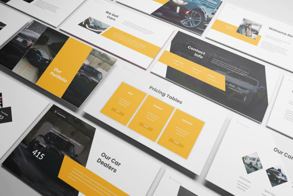 Car Dealership Presentation Template for Google Slides