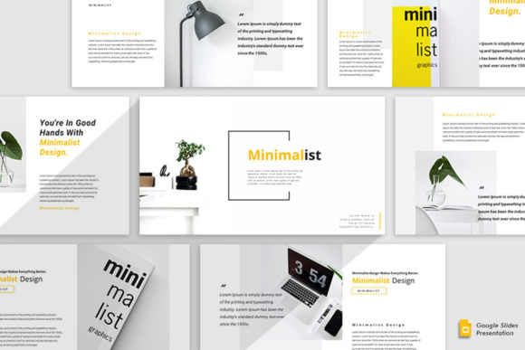 Minimalist Google Slides Template – Editable, Modern Presentation
