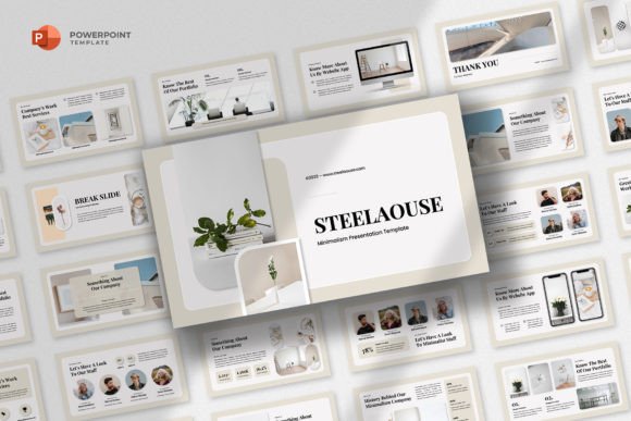 Steelaouse Minimalist Multipurpose Business PowerPoint Template