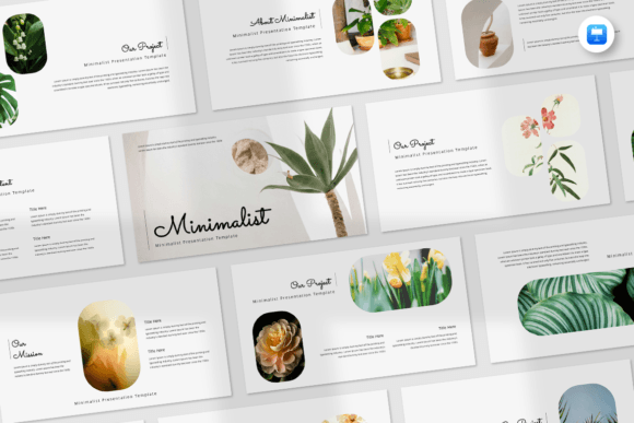Minimalist Keynote Presentation Template