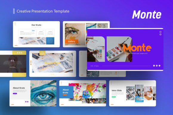 Monte Creative Multipurpose Presentation Template