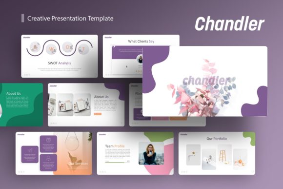 Chandler Creative Presentation Template – Versatile, Customizable, Professional Slides