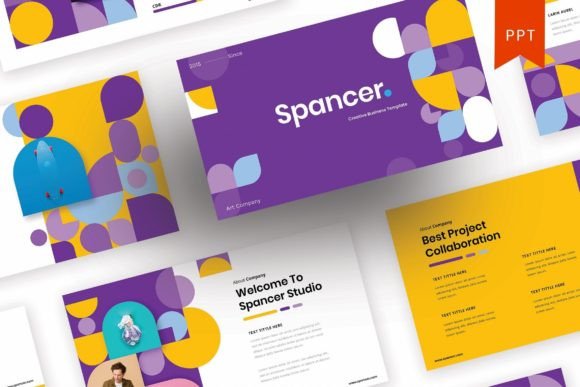 Spancer Creative Business PowerPoint Template