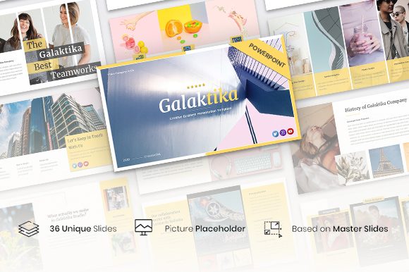 Galaktika Creative Business Presentation Template