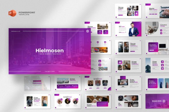Heilmosen Gradient Business Presentation Template