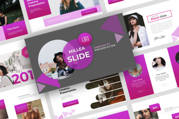 Millea Creative Keynote Template – Elegant, Minimal & Fully Customizable Presentation