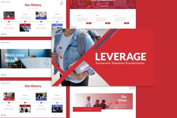 Leverage Corporate Presentation Template – Versatile, Professional, Easy to Customize