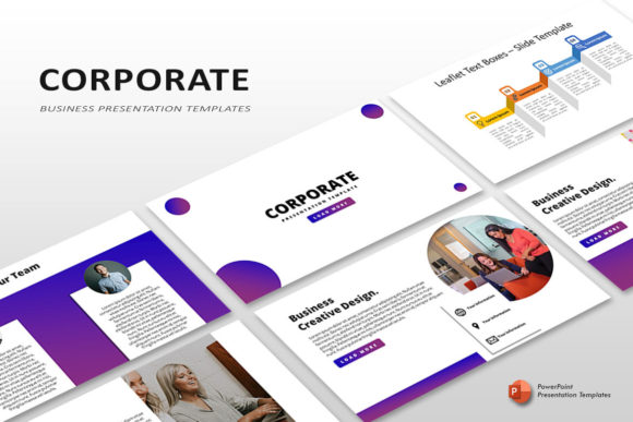 Corporate PowerPoint Template – Editable Modern Presentation Slides