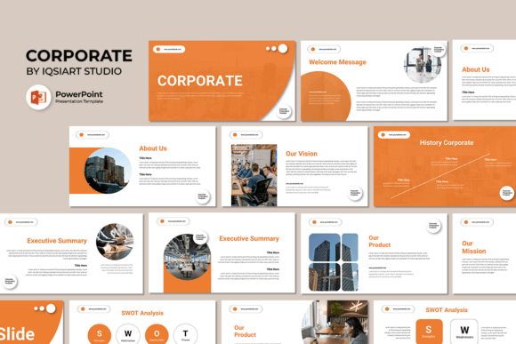 Corporate PowerPoint Template – Easy-to-Edit Professional Slides