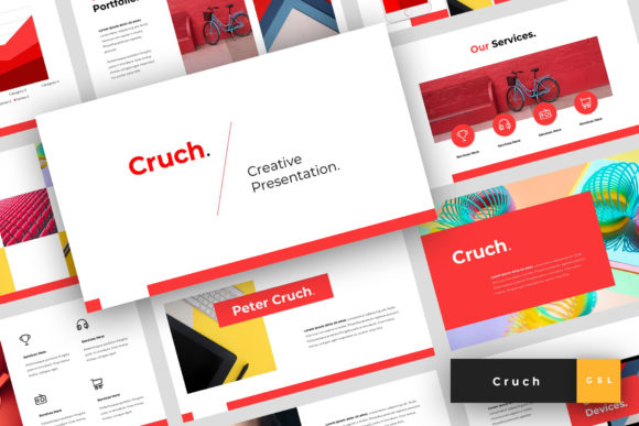 Cruch – Modern Creative Google Slides Template