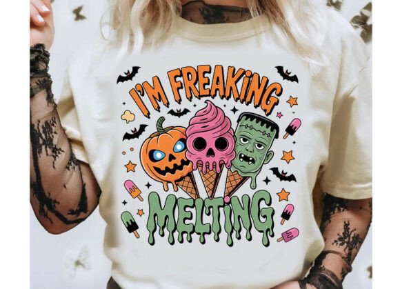 Melting Halloween Laughter Design