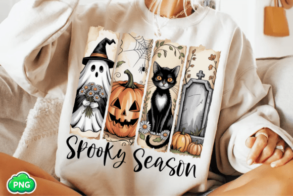 Halloween Brushstroke Design Pack