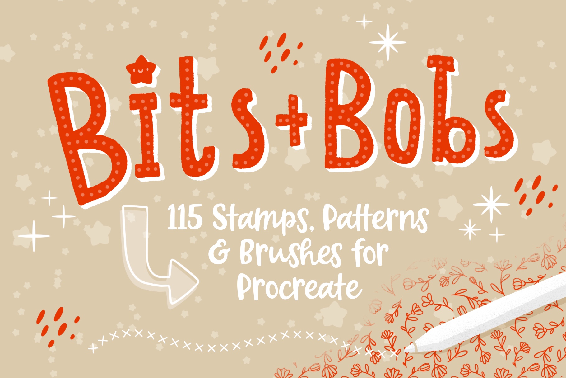 Procreate Deco Brush & Stamp Set