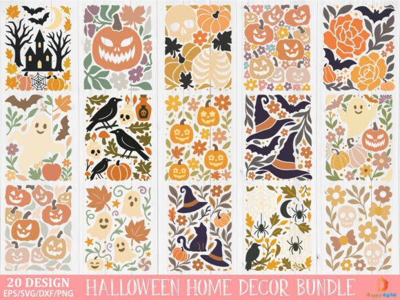 Halloween Autumn SVG Design Pack