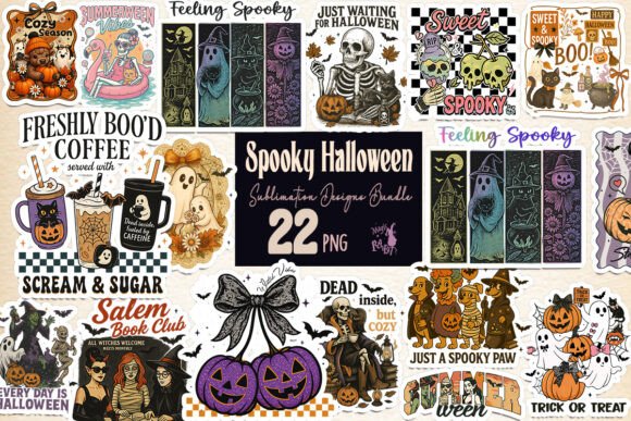 Halloween Sublimation Art Pack