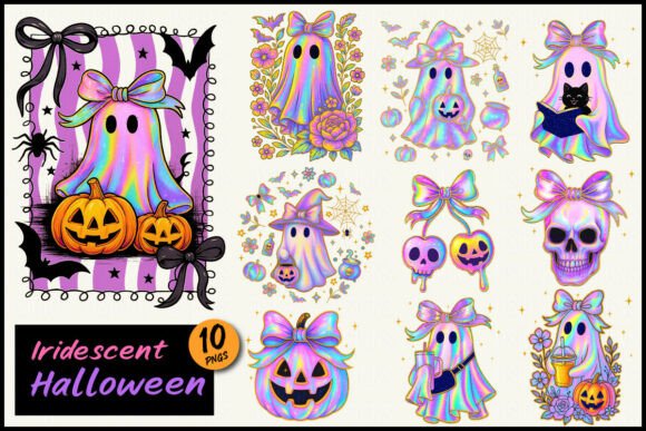 Iridescent Ghost Graphics Pack