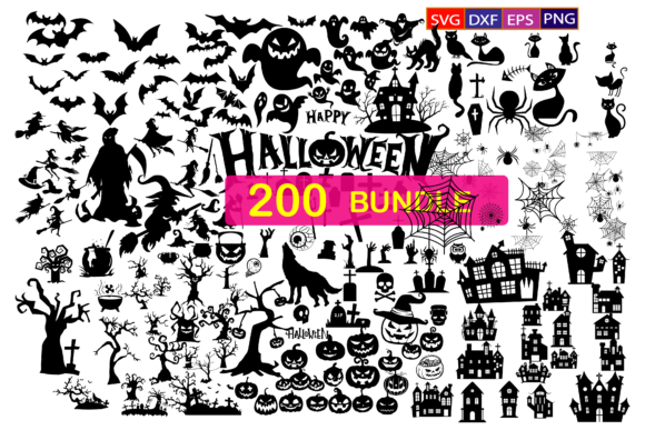 Halloween SVG Mega Bundle
