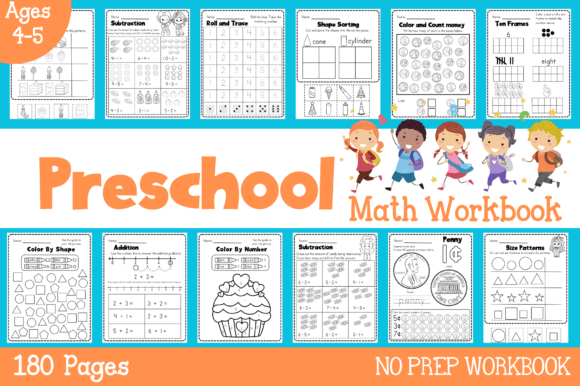 Seasonal Math Workbook for Young Learners