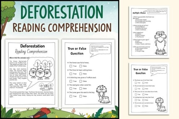 Deforestation Reading Comprehension & Critical Thinking