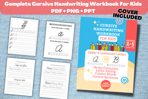 American Cursive Alphabet Practice Workbook