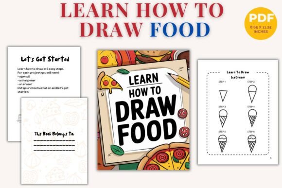 Delicious Food Sketch Journal