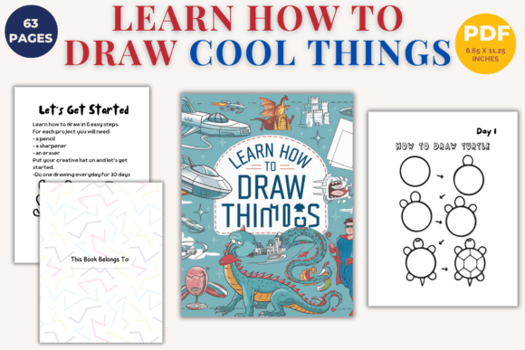 27-Day Cool Things Drawing Challenge
