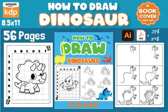 Step-by-Step Cute Dinosaur Drawing Guide
