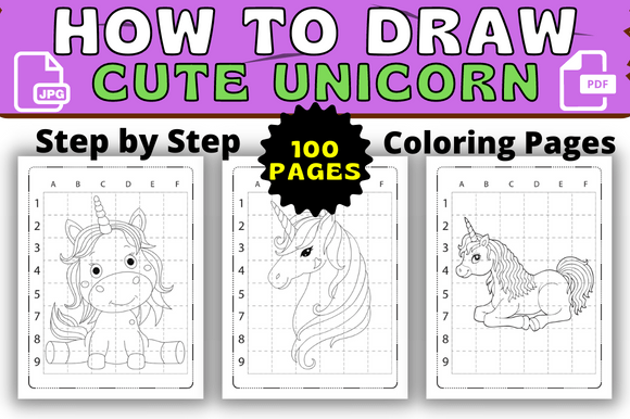 Magical Unicorn Drawing & Activity Book