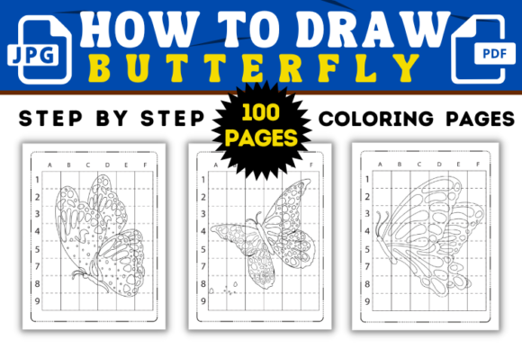 Cute Butterfly Drawing Guide