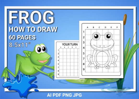 Cute Frog Drawing Tutorial