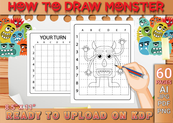 Monster Drawing Activity Pack