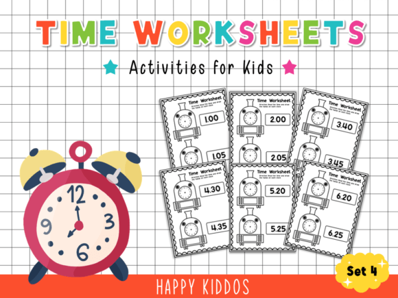 Time Telling Worksheets and Activities