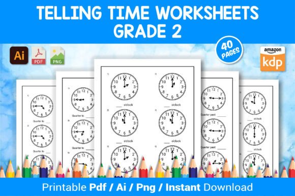Telling Time Practice: Hours, Half-Past & Quarter Hours