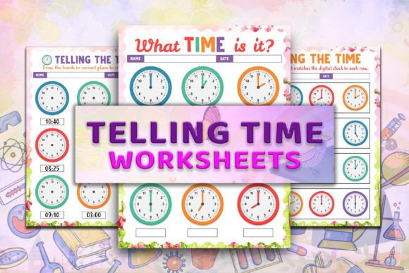 Telling Time Practice Pack