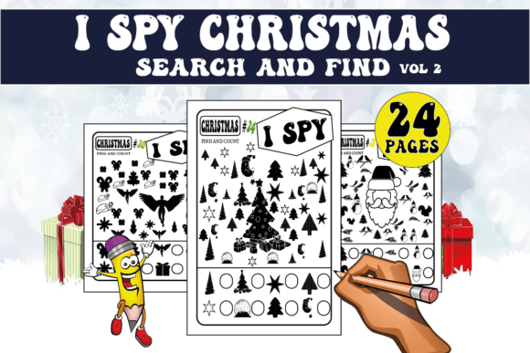 I Spy Christmas Seek & Find Puzzles