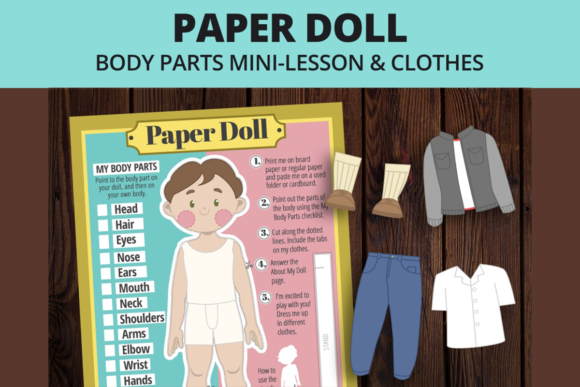Brenn Paper Doll Playset
