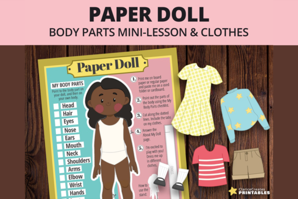 Ella Paper Doll Activity Kit