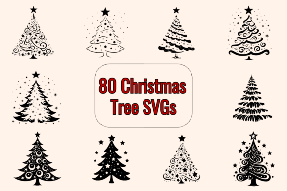 Creative Christmas Tree SVG Collection