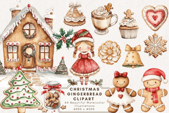 Festive Gingerbread Art Collection