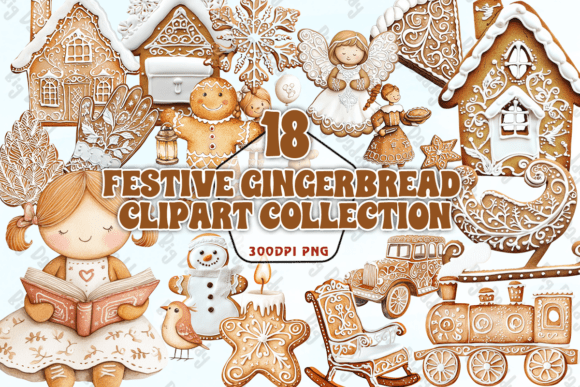 Gingerbread Clipart Collection