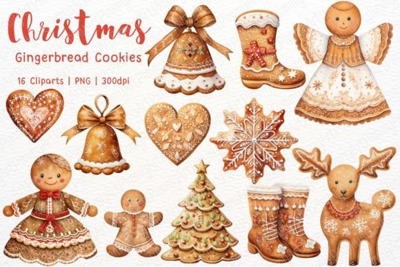 Christmas Gingerbread PNG Clipart