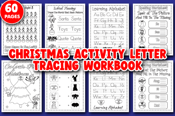 Festive Tracing and Activity Workbook