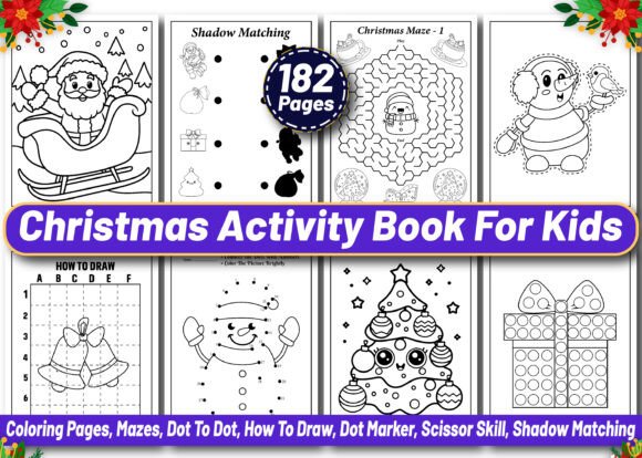 Holiday Fun: Christmas Activity Book