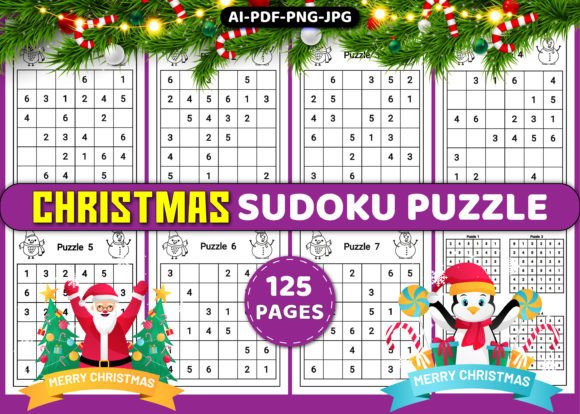 Holiday Sudoku Puzzle Collection