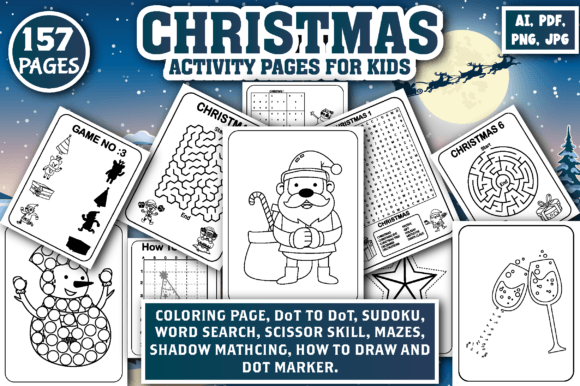 Ultimate Festive Activity Collection for Kids