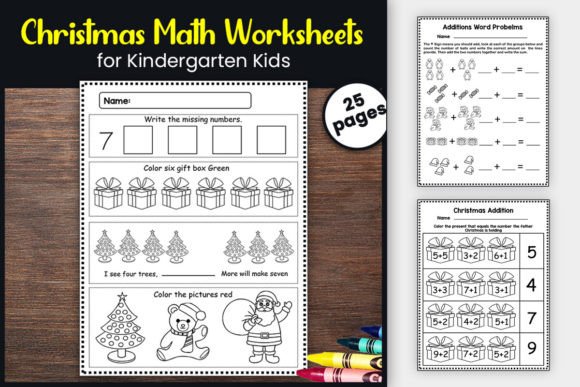 Festive Math Fun Worksheets