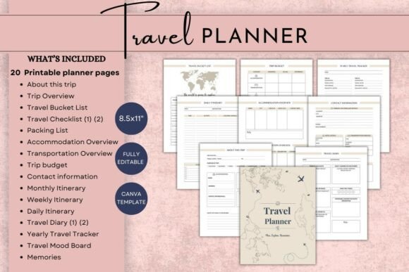 Printable Travel Planner