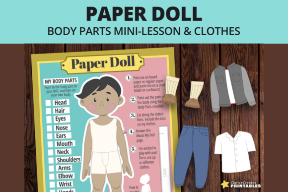 Joseph Role-Play Paper Doll Set